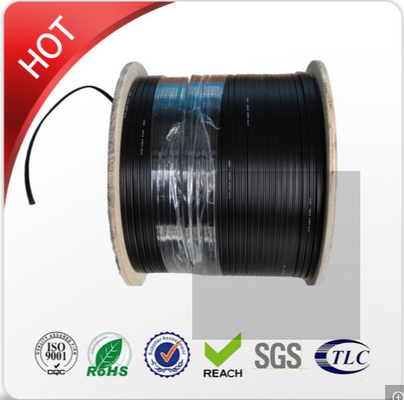 2 Core Outdoor FTTH Fiber Optic Cable Koneksi Internet Komunikasi Jarak Jauh Di Fiber G657A