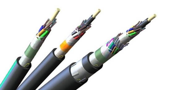 200N-600N Drum Indoor Fiber Optic Cable 0.6-5.0mm Untuk Patchcord -40.C ~ 85.C Operasi Temp