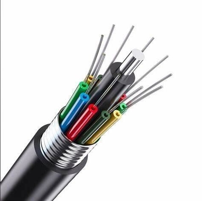 Kabel Patchcord Serat Optik Fleksibel Kabel Bertulang FRP Paket Drum Jaket PVC/LSZH/OFNP -40.C~85.C
