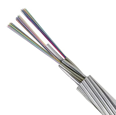 Kabel Fiber Optic OPGW dengan Jacket PE Untuk Jaringan FTTH FTTB FTTX