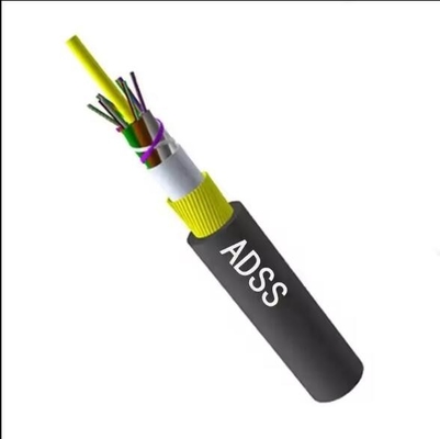 Kabel serat udara 12 inti 24 inti 48 inti Kabel serat optik