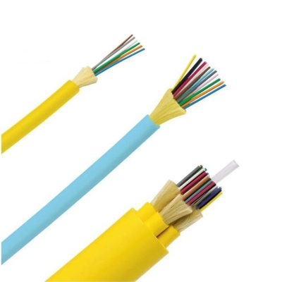 Kabel Fiber Breakout Kabel Mikro Optik Multi Core Indoor