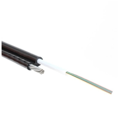 Gyxtc8y Outdoor Tranded Loose Tube Gambar 8 Self-supporting Aerial Optical Fiber 12 Core Fiber Optic Kabel