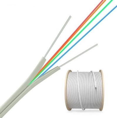 Fleksibel 2 6 Core G657 A1 G 657a1 Self-supporting FTTH Fiber Optic Drop Kabel