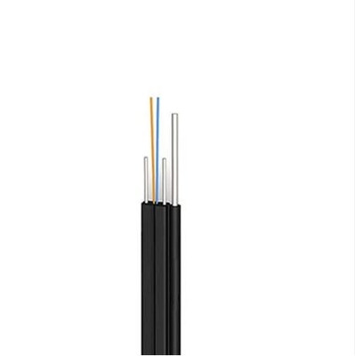 Self-supporting 2 Core FTTH Indoor Outdoor Fiber Optic Drop Cable