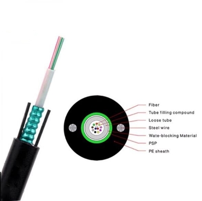6 Core Multimode model outdoor Armored GYXTW Fiber Optical Kabel