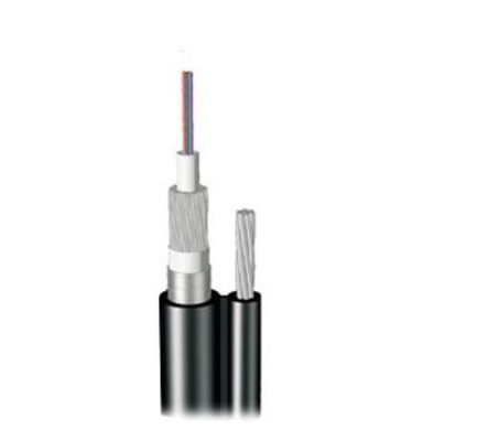 Kabel Fiber Optic Outdoor GYXTC8A Kabel Udara Self-supporting Dengan Panjang Kabel 5km
