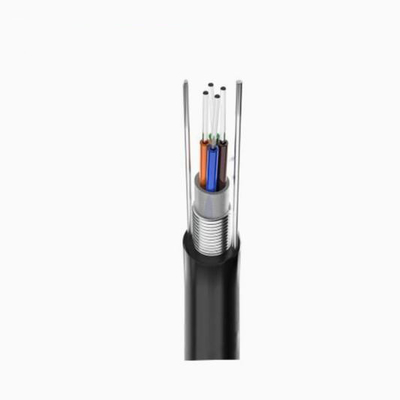 2-12 Core Uni-Loose Tube Parlel Wires Kabel optik Cst Serat optik
