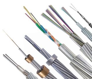 Aluminium clading stainless steel Optical Composite Overhead Ground Wire Cable 72core OPGW