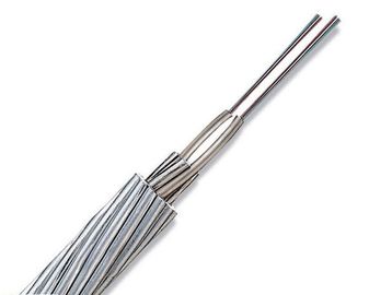 Aluminium clading stainless steel Optical Composite Overhead Ground Wire Cable 72core OPGW