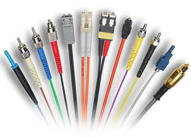 SC UPC Fiber Patch Cord, Kabel Fiber Jumper SM 3.0mm PVC Jacket OEM