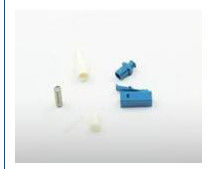 Kabel Serat Optik Pigtail Ringan LC / UPC Low Back Reflection Menampilkan