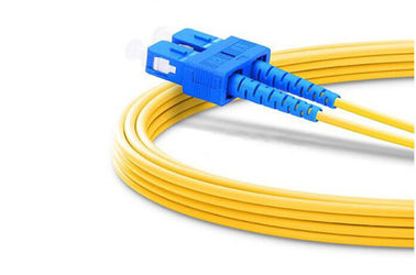 SC -LC Patch Cord, Fiber Patch Cables 2.00mm diameter bahan PVC pabrik Konsentrisitas Tinggi