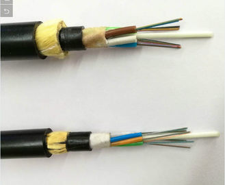 2 - 144 Core Single Mode Semua Kabel Serat Optik Mandiri Dielektrik, Kabel ADSS Hingga 288 Serat Optik
