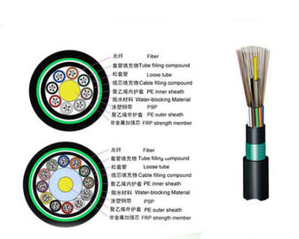 Kabel ADSS Udara Pendukung Mandiri OEM, Struktur Kompak Kabel Lapis Baja Fleksibel