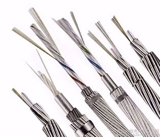 Pusat SS Tube OPGW Kabel Kabel Tanah Serat Optik