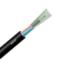24 Inti Luar Ruangan Kabel Logam Optik Flame Retardant Optical Power Kabel Optik