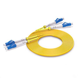 10 PCS / bag sC / UPC-sC / UPC Simplex single-mode kabel serat optik Simplex 3.0mm FTTH serat optik jumper