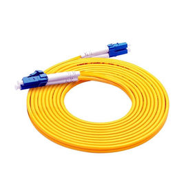 10 PCS / bag sC / UPC-sC / UPC Simplex single-mode kabel serat optik Simplex 3.0mm FTTH serat optik jumper