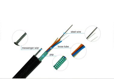 GYTC8S Gambar 8 Bentuk Kabel 144 Core Self Support Kabel serat optik luar ruangan lapis baja