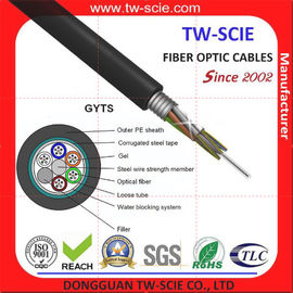216 Core Outdoor Rated Fiber Optic Cable, Kabel Fiber Optic Om3 Lapis Baja Gyts