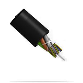 24 Inti Luar Ruangan Kabel Logam Optik Flame Retardant Optical Power Kabel Optik