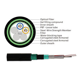 16 Fibers Single Mode Outdoor Fiber Optic Cable G657A2 Fiber
