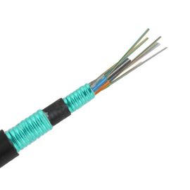 GYTS53 2-288 Core Outdoor Lapis Baja Kabel Serat Optik Tabung Langsung Terdampar Terdampar