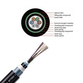 GYTA / GYTS53 Stranded Steel Wire 288 Core dengan mode tunggal Kabel Serat Optik Luar Ruangan Massal