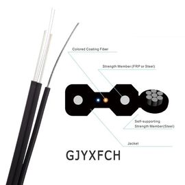 GJYXFCH FTTH Outdoor Self Supporting Drop Cable 4 Core Single Mode Figure 8 Fiber Optic Cable