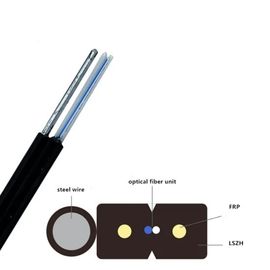 GJYXCH / GJYXFCH Outdoor Self Supporting Black / White FTTH Drop Wire Cable