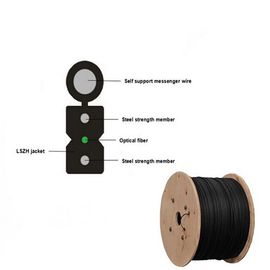GJYXCH FTTH Outdoor Self Supporting Drop Cable 8 Core Single Mode Figure 8 Fiber Optic Cable