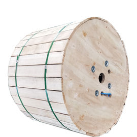 PE Jacket GYXTW 8 Core Central Loose Tube Outdoor Aerial And Duct SM Fiber Cable Featuring Steel Wire Strength Member