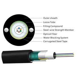GYXTW 14 Core Central Loose Tube Outdoor Aerial dan Duct SM Fiber Cable