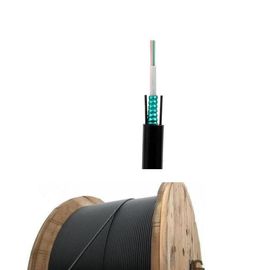 China 24 Core Single Mode GYXTW Central Loose Tube Outdoor Duct dan Kabel Serat Optik Udara