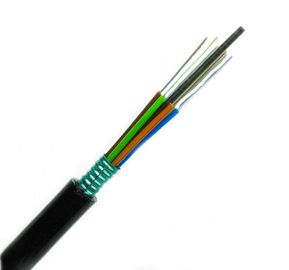Loose Tube Stranded GYTS Outdoor Aerial 2-144 Core Armored Fiber Optic Cable Single Mode