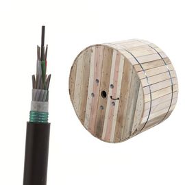 Loose Tube Stranded GYTS Outdoor Aerial and Duct 8 Core Single Mode Fiber Optic Cable