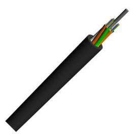 Kabel serat optik FRP 12 inti dengan benang Aramid PE/LSZH