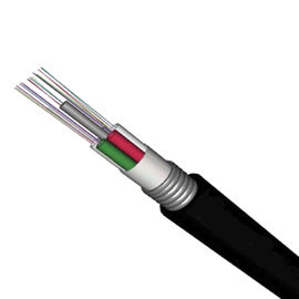 Loose Tube Stranded GYTA Outdoor Aerial and Duct 60 Core Single Mode Fiber Optic Cable