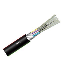 Stranded GYTA Outdoor Aerial And Duct 72 Core Single Mode Optical Fiber Cable