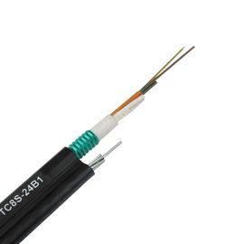 Multi Mode 6 Core GYTC8S Kabel Serat Optik Luar Ruangan