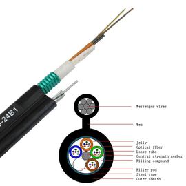 36 Core Self Support Armored Network Cable GYTC8Sfiber optic cable untuk kabel outdoor