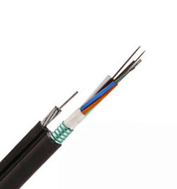 12 24 72 96 Inti FIG8 Aerial GYTC8S Kabel Serat Optik Terdampar Tabung Longgar