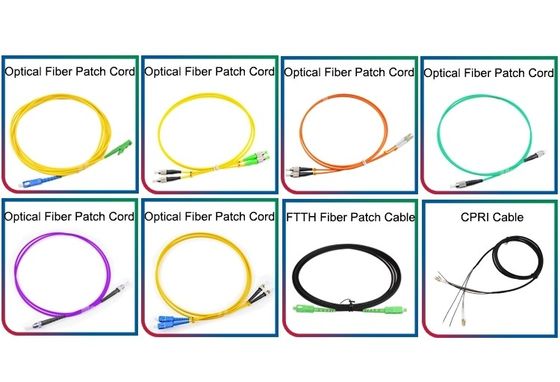 sc sc kabel patch Single Mode kabel serat optik patch 10 m panjang bahan PVC Jaket Luar diameter 3.0 MM