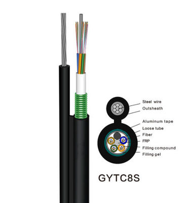 36 Core Self Support Armored Network Cable GYTC8Sfiber optic cable untuk kabel outdoor