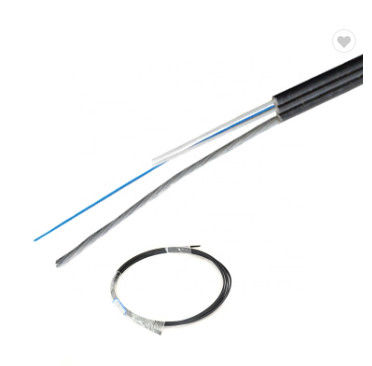 LSZH Sheath Bow Type FTTH Drop Cable Empat Inti Multimode