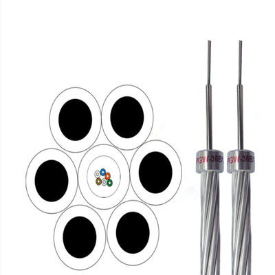 Overhead Ground Wire OPGW Cable Aluminium Clad Steel Wire Kabel Serat Optik OPGW