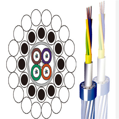 Overhead Ground Wire OPGW Cable Aluminium Clad Steel Wire Kabel Serat Optik OPGW