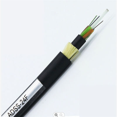 Benang Kevlar 100M 200M 300M Span ADSS 24 48 96 144 Kabel Serat Optik Inti